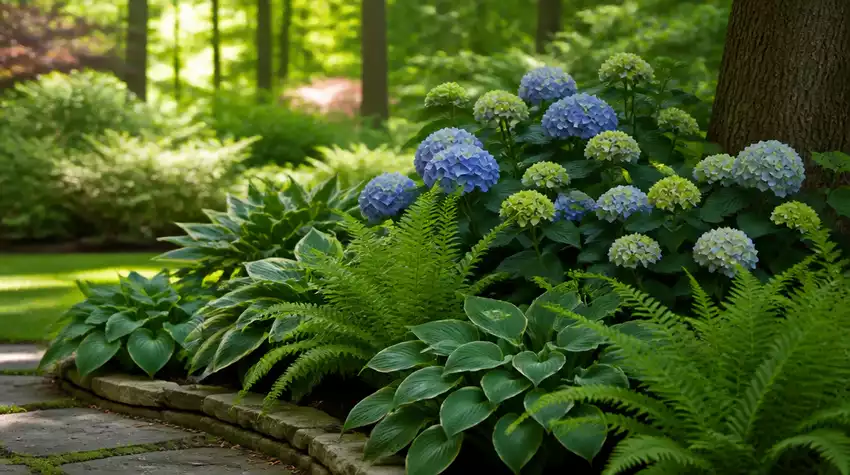 Elegant Shrubs for Shady Corners