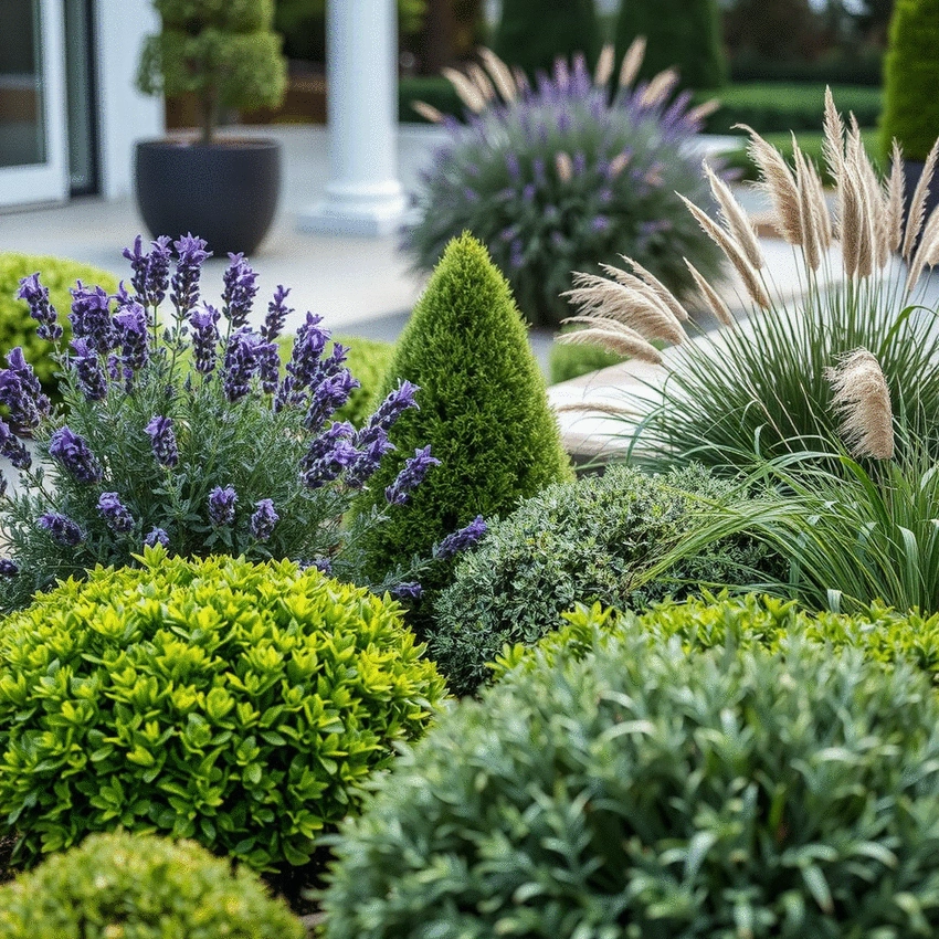 low maintenance elegant shrubs for outdoor design