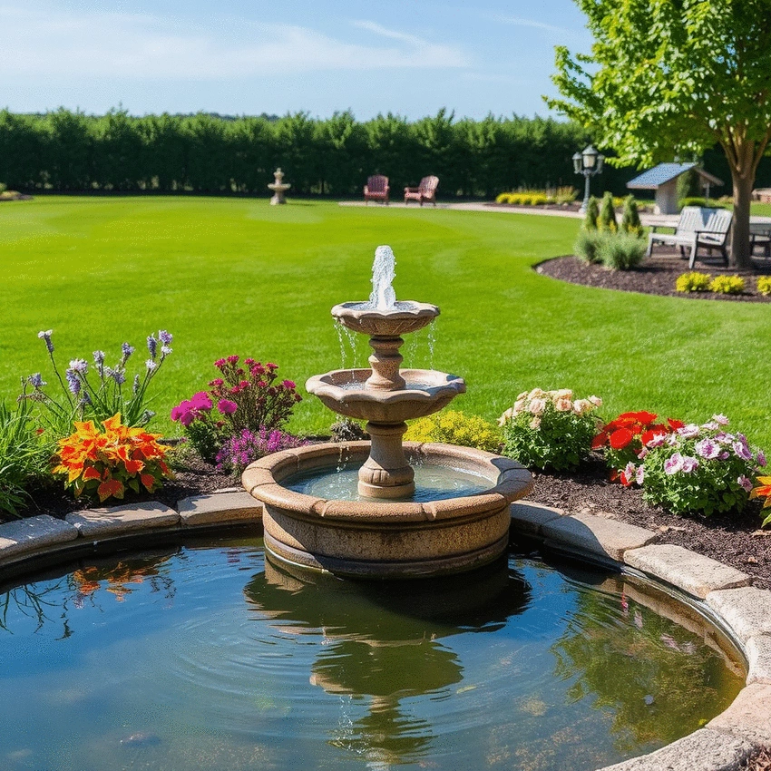 incorporating water features into outdoor design