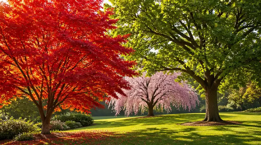 Seasonal Drama from Your Trees