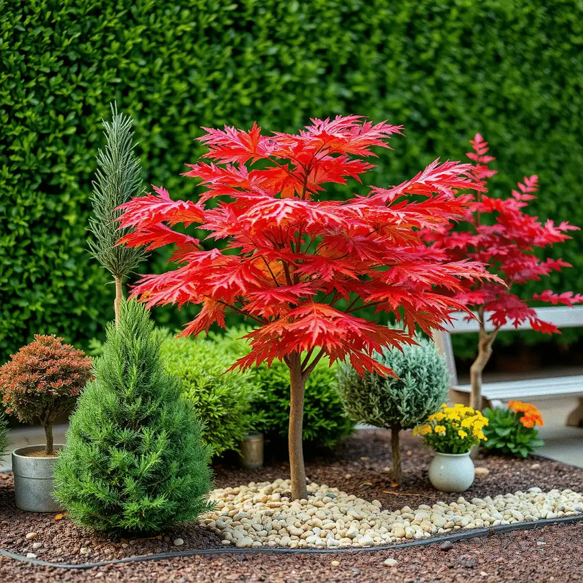 best decorative trees for small gardens
