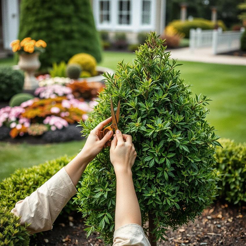 tips for pruning elegant ornamental shrubs